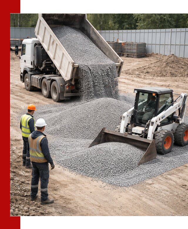 Доставка и продажа гранитного щебня фракции 0-5 в Челябинске