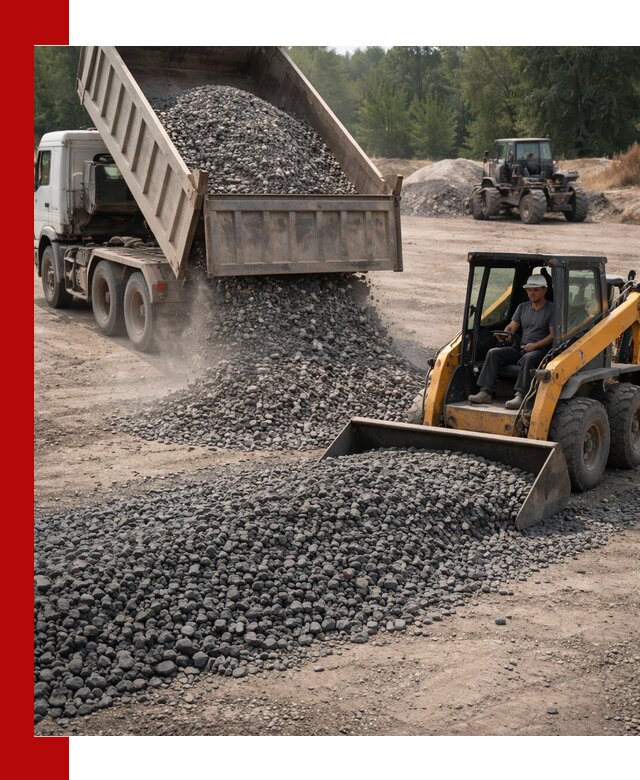 Гранитный щебень фракция 40-70 с доставкой в Челябинске