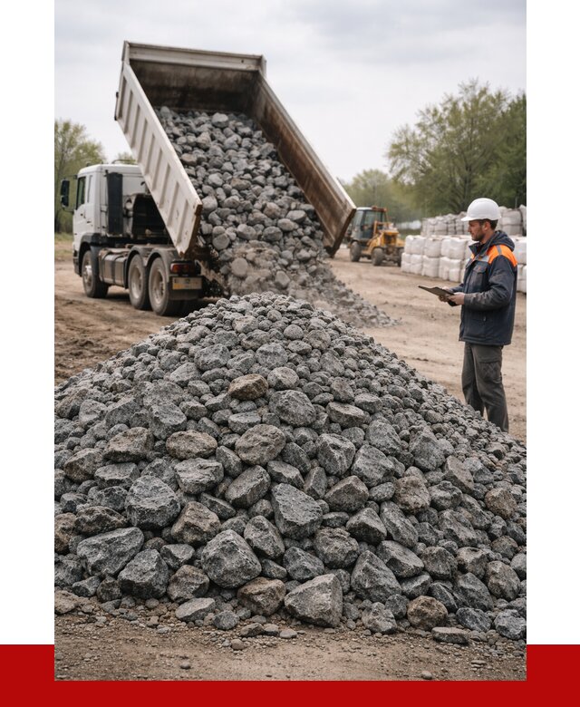 Гранитный щебень фракция 100-200 в Челябинске от 4331 р. ПРОНЕРУДЧлб