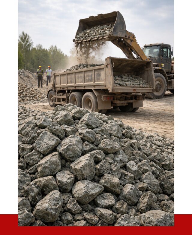 Щебень габбро диабаз фракция 70-150 в Челябинске от 2887 р.|ПРОНЕРУДЧлб