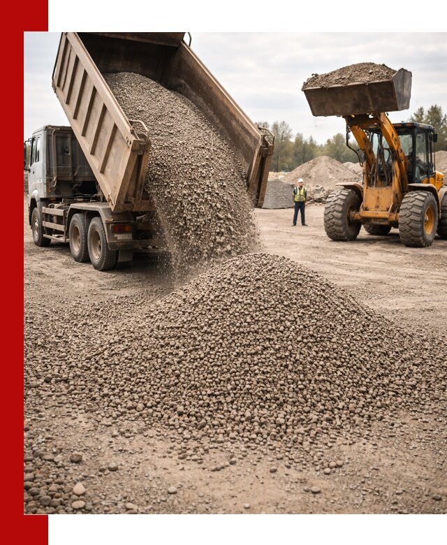 Гравийный щебень фракция 3–10 с доставкой в Челябинске