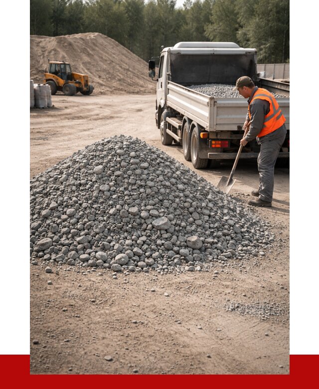 Гравийный щебень фракция 5-10 в Челябинске от 2269 р. | ПРОНЕРУДЧлб