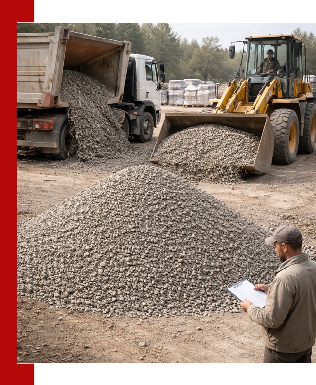 Гравийный щебень фракция 5–10 с доставкой в Челябинске