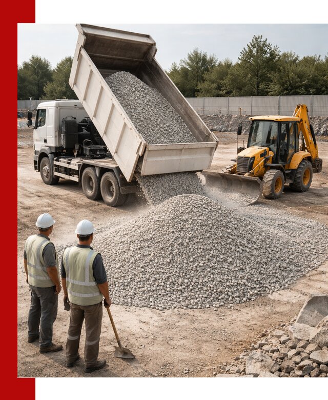 Купить известняковый щебень фракции 5–10 мм с доставкой в Челябинске