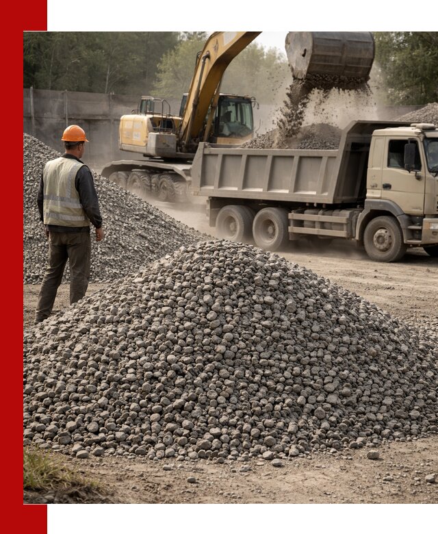 Шлаковый щебень фракция 5-20 с доставкой в Челябинске