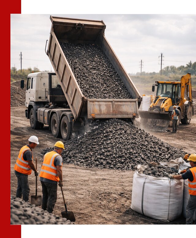 Шлаковый щебень фракция 40-70 с доставкой в Челябинске