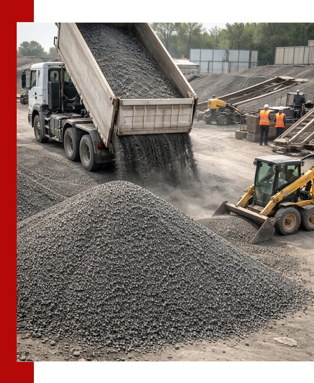 Вторичный щебень фракция 0–5 с доставкой в Челябинске