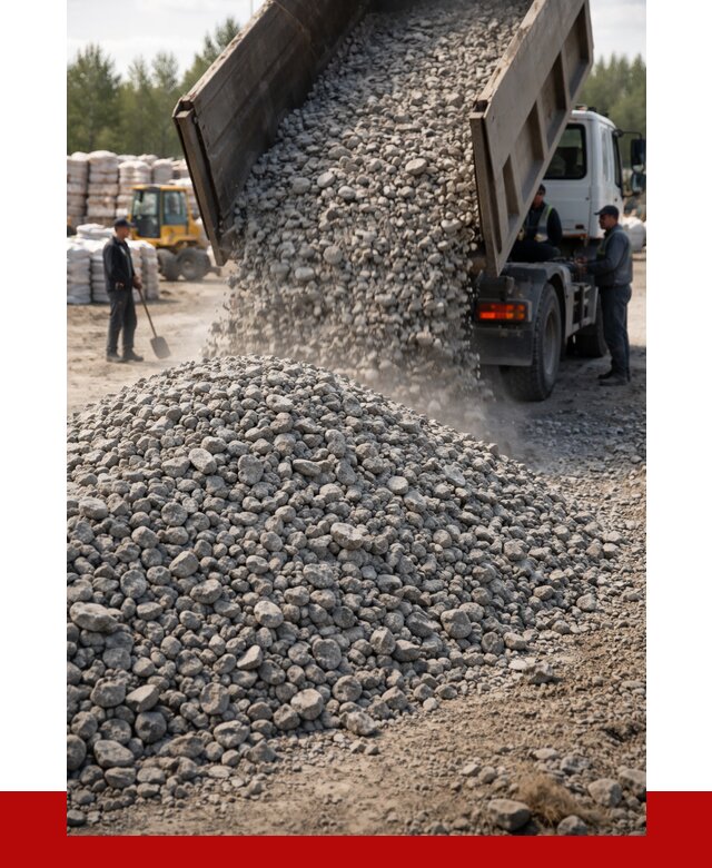 Бетонный щебень фракция 40-70 в Челябинске от 1856 р. ПРОНЕРУДЧлб