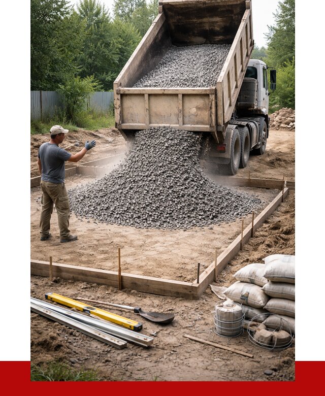 Купить щебень для фундамента в Челябинске от 4640 р. | ПРОНЕРУДЧлб