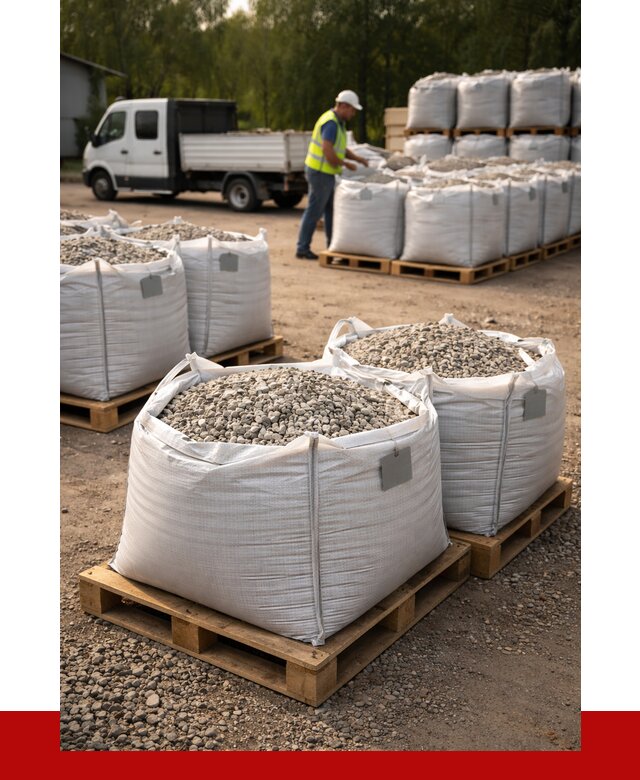 Щебень в мешках с доставкой в Челябинске от 4331 р. | ПРОНЕРУДЧлб