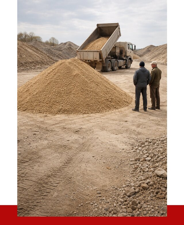 Карьерный песок крупнозернистый в Челябинске от 8765 р | ПРОНЕРУДЧлб