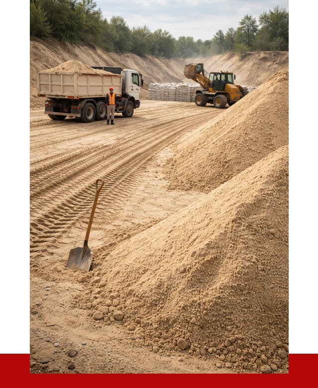 Карьерный песок мелкозернистый в Челябинске от 9281 р. | ПРОНЕРУДЧлб