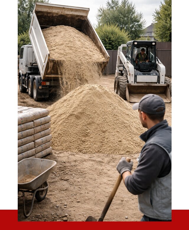 Мытый речной песок с доставкой в Челябинске от 1495 р. | ПРОНЕРУДЧлб
