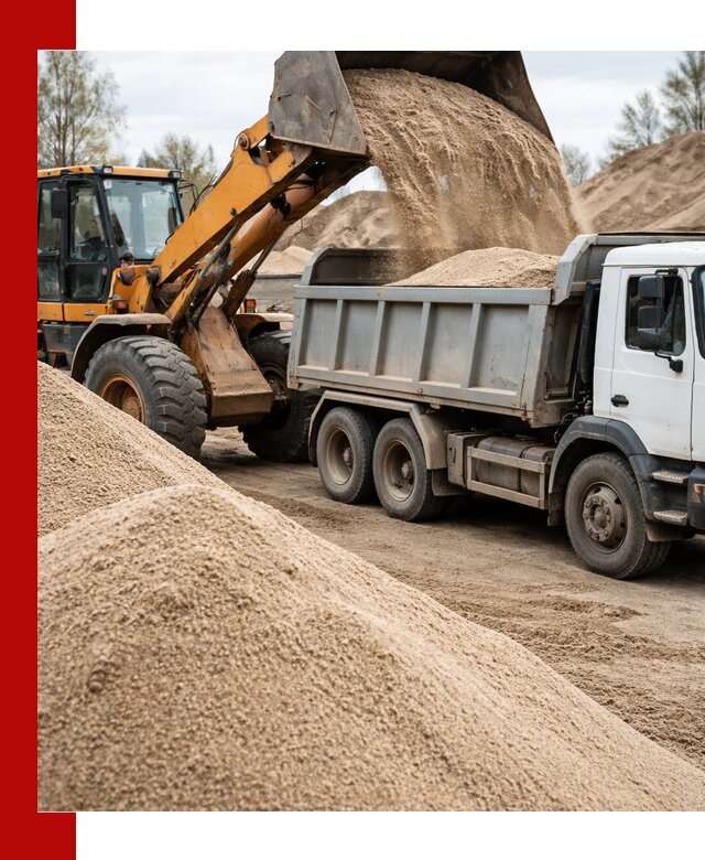 Доставка сеяного песка в Челябинске оптом и в розницу