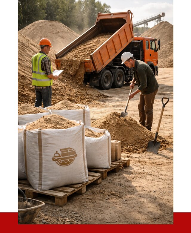 Строительный песок в Челябинске от 2269 р. с доставкой, ПРОНЕРУДЧлб