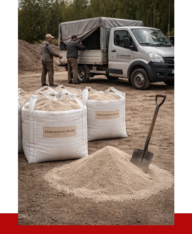 Кварцевый песок для пескоструя в Челябинске от 4640 р. | ПРОНЕРУДЧлб