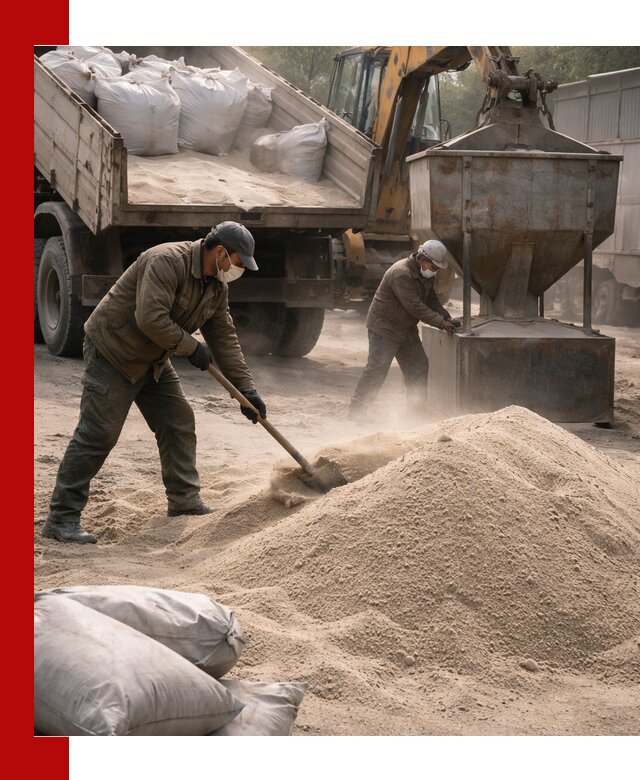 Кварцевый песок для пескоструя в Челябинске — доставка и качество