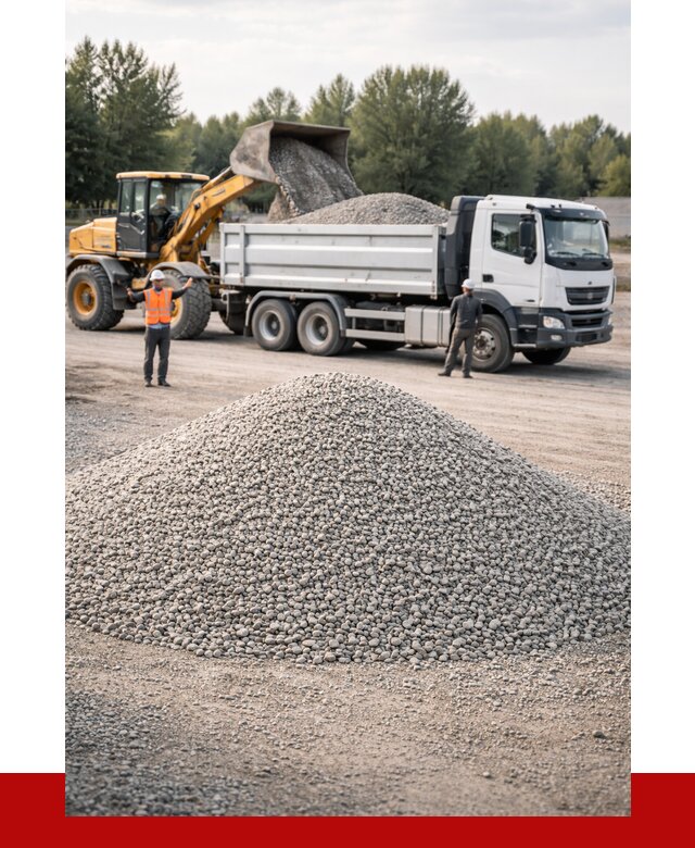 Купить мытый гравий в Челябинске от 3609 р, доставка ПРОНЕРУДЧлб