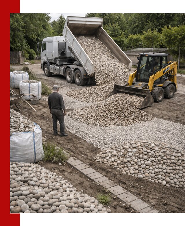 Доставка морской гальки оптом и в розницу в Челябинске