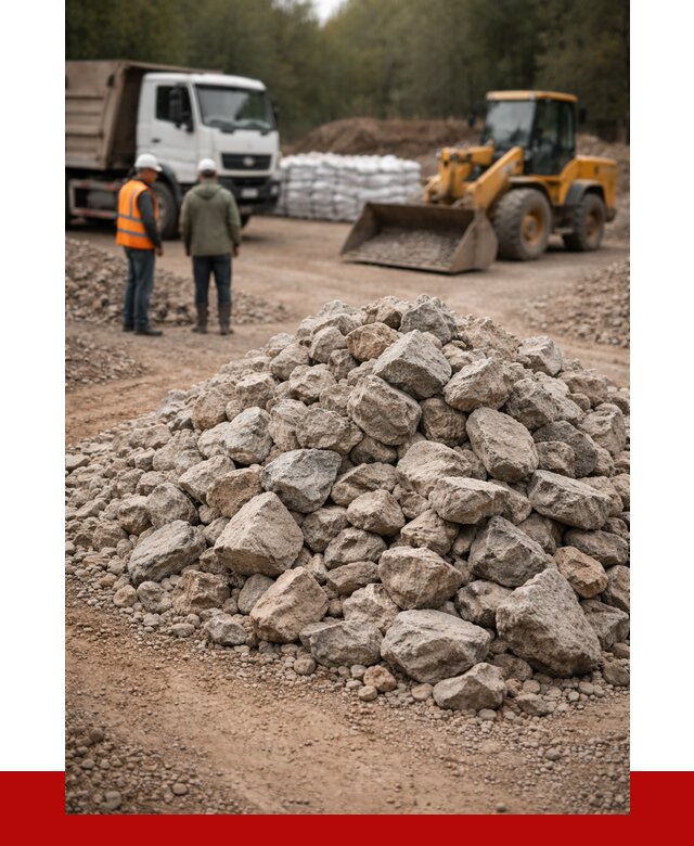 Купить бутовый камень с доставкой в Челябинске от 2372 р. | ПРОНЕРУДЧлб