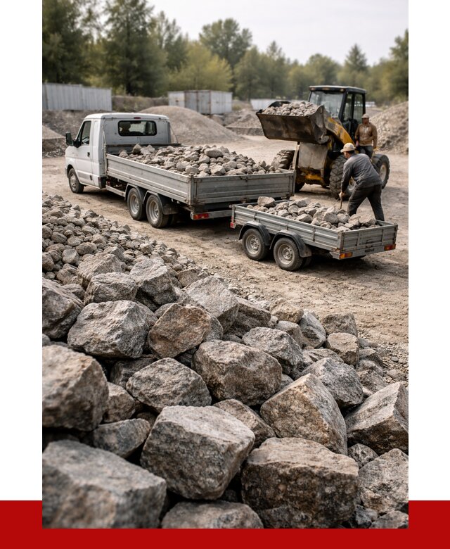 Купить бутовый камень гранитный в Челябинске от 2887 р. | ПРОНЕРУДЧлб