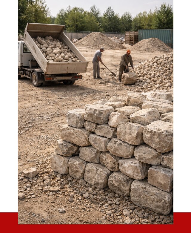 Бутовый камень известняковый в Челябинске от 4331 р. | ПРОНЕРУДЧлб