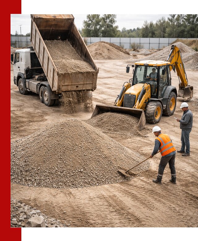 Поставка и доставка ПГС С4 в мешках и самосвалах в Челябинске