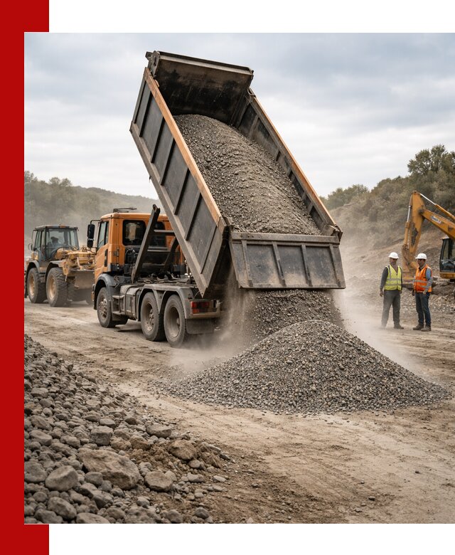 Щебёночно-песчаная смесь ЩПС С1 с доставкой в Челябинске