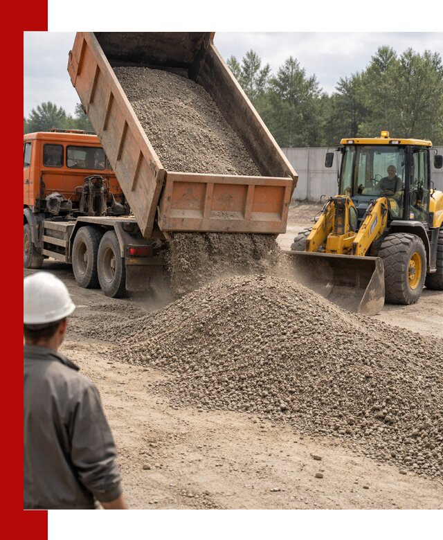 Доставка щпс С8 самосвалами в Челябинске от производителя