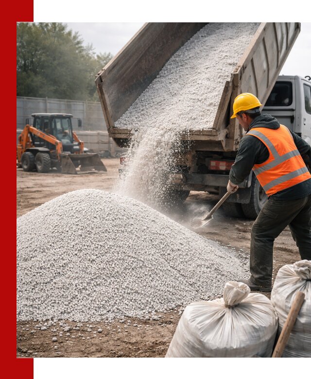 Доставка перлита вспученного в Челябинске оптом и в розницу