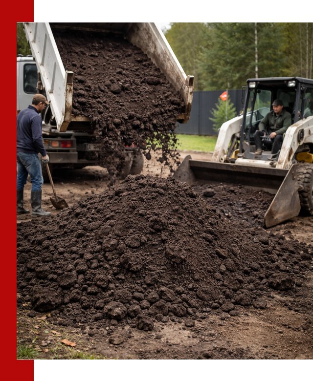 Плодородный грунт с доставкой в Челябинске для садов и огородов
