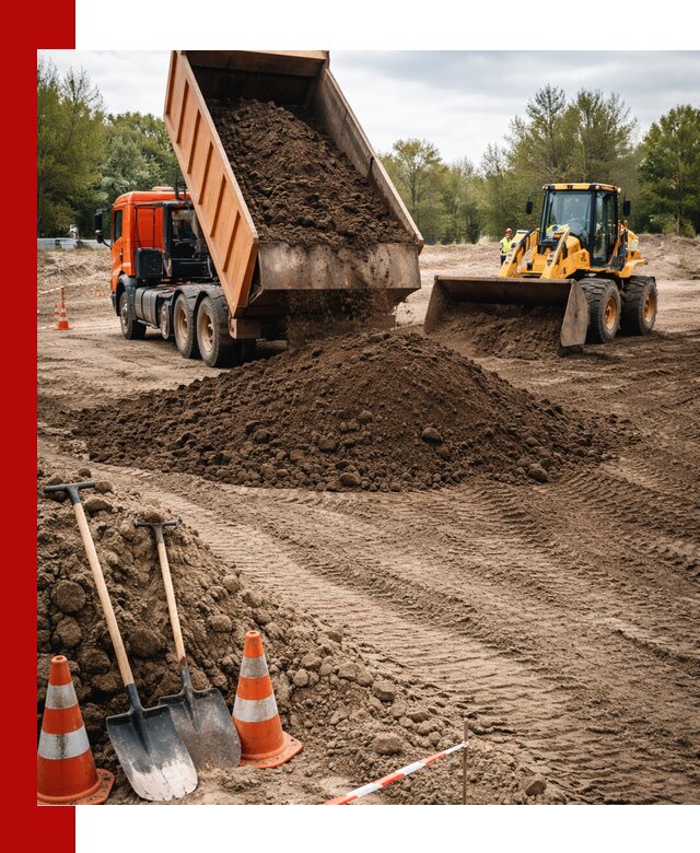 Поставка и доставка планировочного грунта в Челябинске