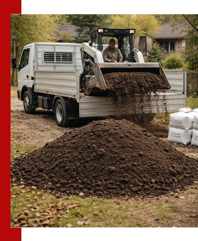 Доставка садовой земли в больших объёмах в Челябинске