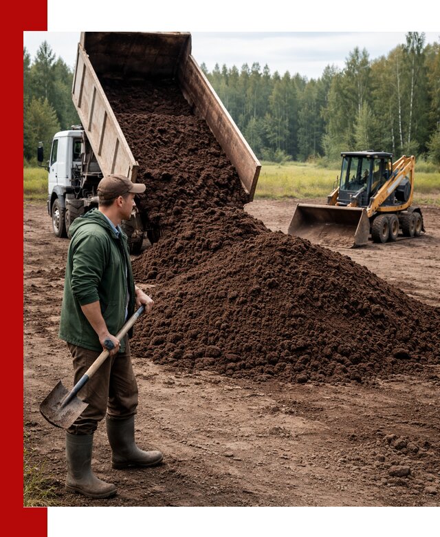 Купить верховой торф с доставкой в Челябинске для садоводства и растений