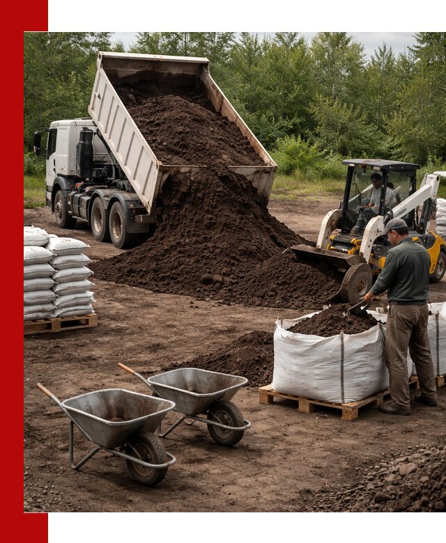 Доставка и продажа торфогрунта в Челябинске оптом и в розницу