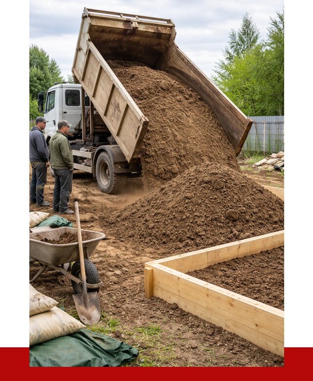 Торфо песчаная смесь в Челябинске с доставкой от 1908 р. | ПРОНЕРУДЧлб