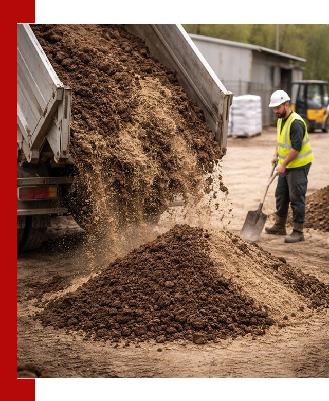 Доставка торфо-песчаной смеси в Челябинске для строительства и озеленения