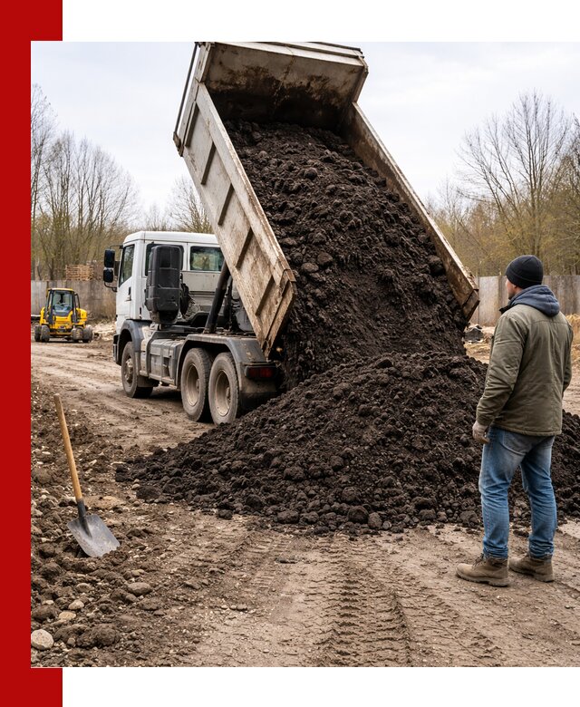 Доставка чернозема навалом в Челябинске быстро и выгодно