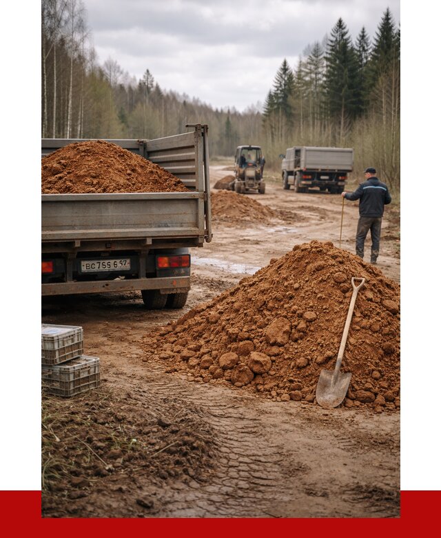 Глина и суглинки в Челябинске от 4640 р. за куб | ПРОНЕРУДЧлб