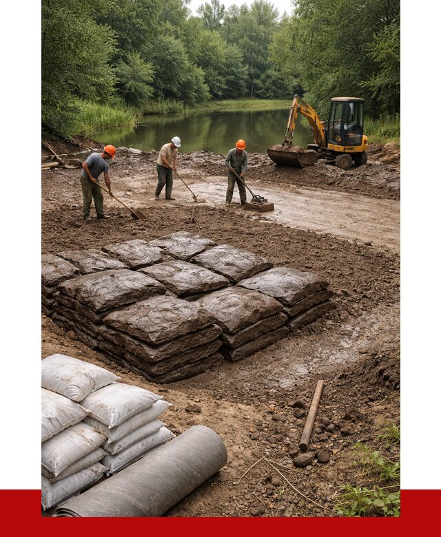 Купить глину для пруда в Челябинске от 4640 р. с доставкой | ПРОНЕРУДЧлб