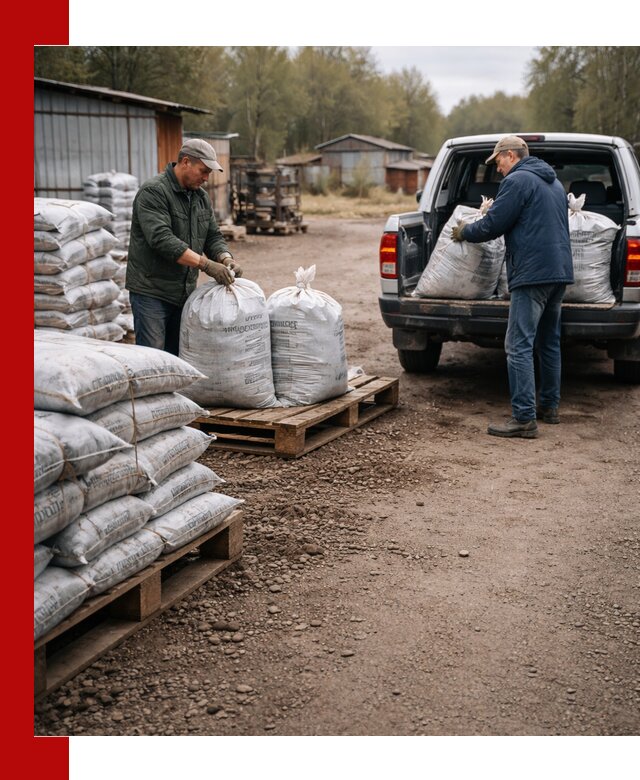 Купить конский навоз в мешках с доставкой в Челябинске