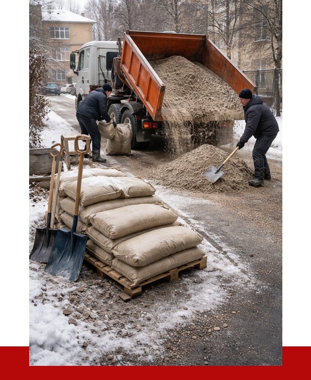 Противогололедные материалы оптом в Челябинске от 4331 р. | ПРОНЕРУДЧлб