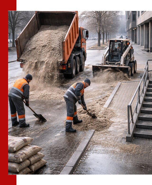 Поставка противогололедных материалов в Челябинске