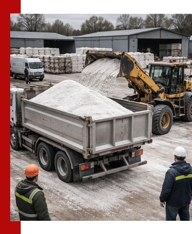 Поставка технической соли с доставкой в Челябинске