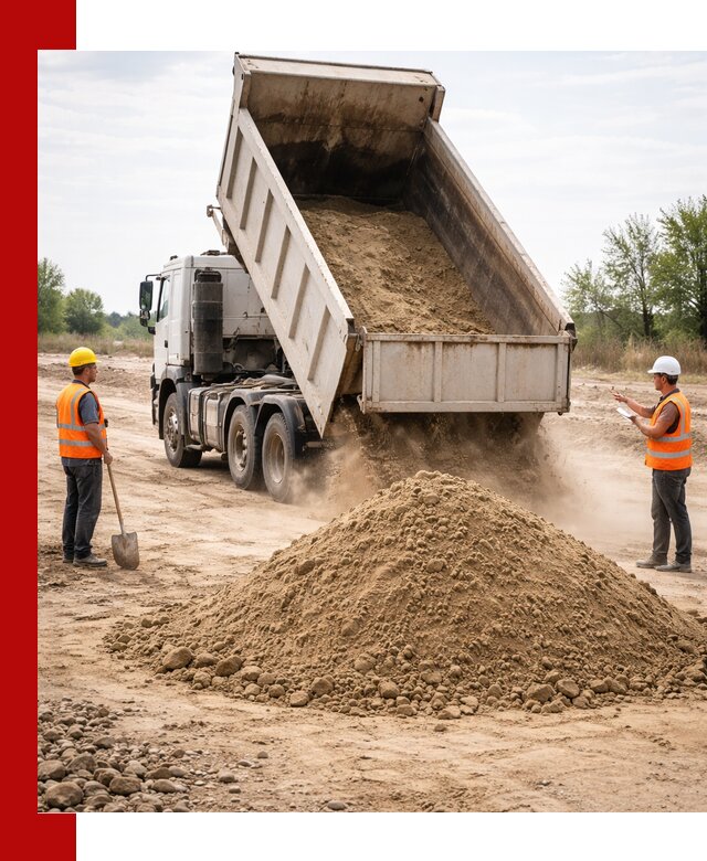 Доставка самосвалом 15 кубов в Челябинске за город и по городу