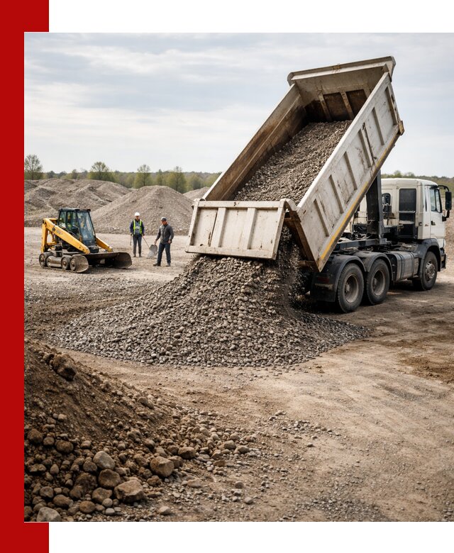 Доставка самосвалом 25 м³ в Челябинске быстро и надежно