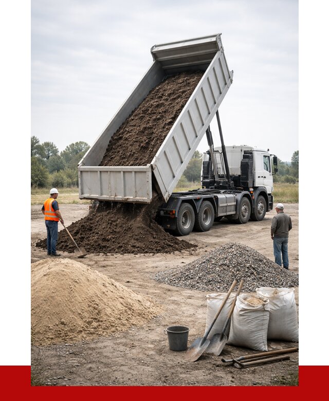 Доставка самосвалом 30 кубов в Челябинске от 8765 р. | ПРОНЕРУДЧлб