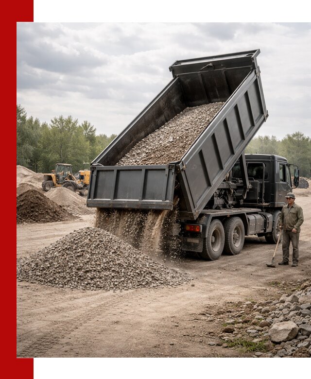 Доставка самосвалом 30 м3 по выгодным ценам в Челябинске