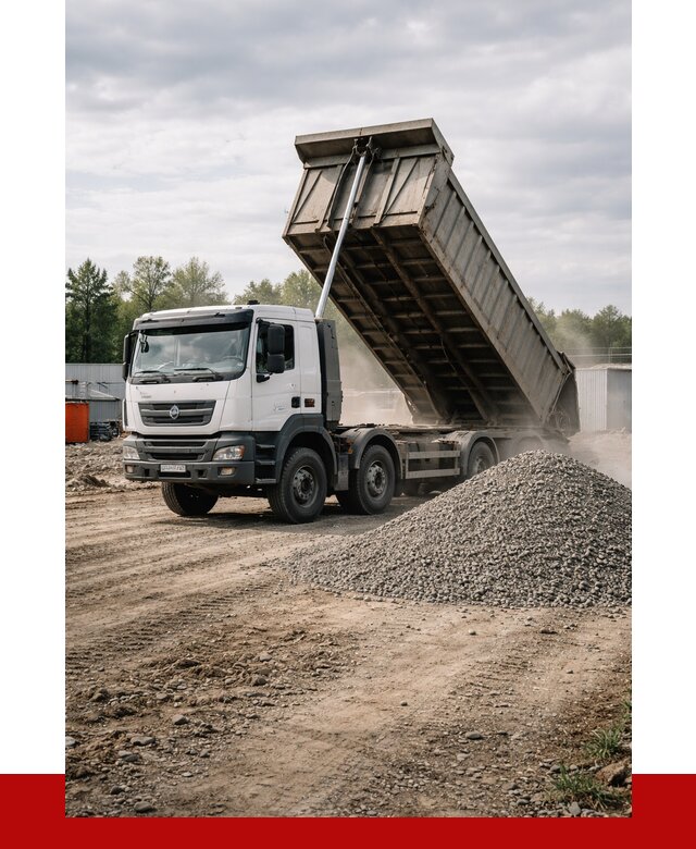 Доставка самосвалом 40 кубов в Челябинске от 9281 р. | ПРОНЕРУДЧлб