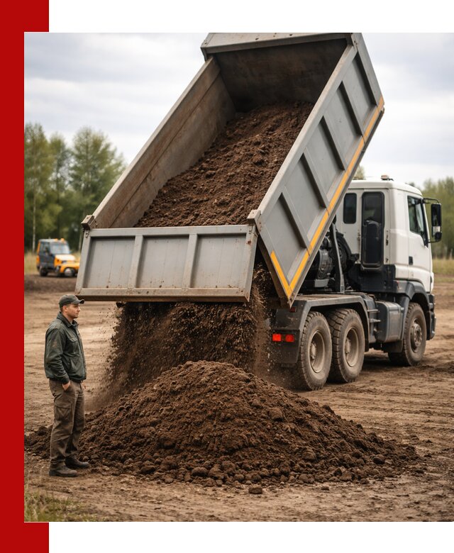 Аренда самосвала с водителем в Челябинске для сыпучих грузов и навоза